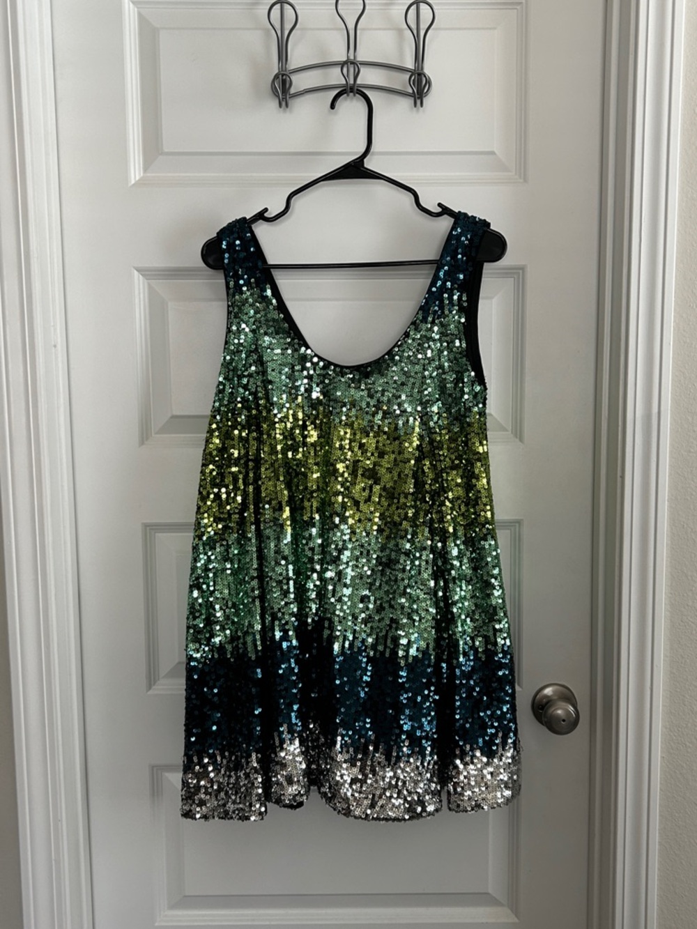 French Connection Sequin Tank Dress